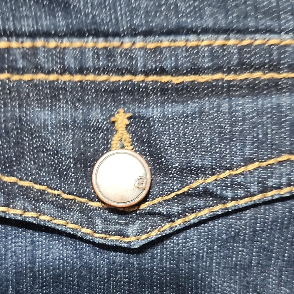 Dark Blue Denim Jeans - Picture 9 of 16
